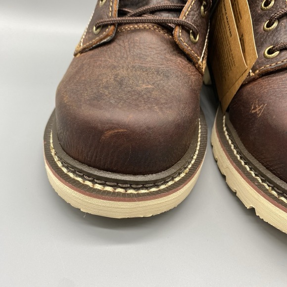Irish Setter By Red Wing Work Boots Mens US 8 Kittson Brown Steel Toe